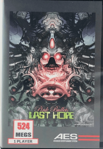 Last Hope Pink Bullets box art for Neo Geo AES